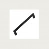 TIRADOR CUADRADO 875022 160mm NEGRO MATE