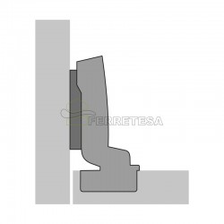 BISAGRA SENSYS 864I SUPER ACODADA 110º TH52