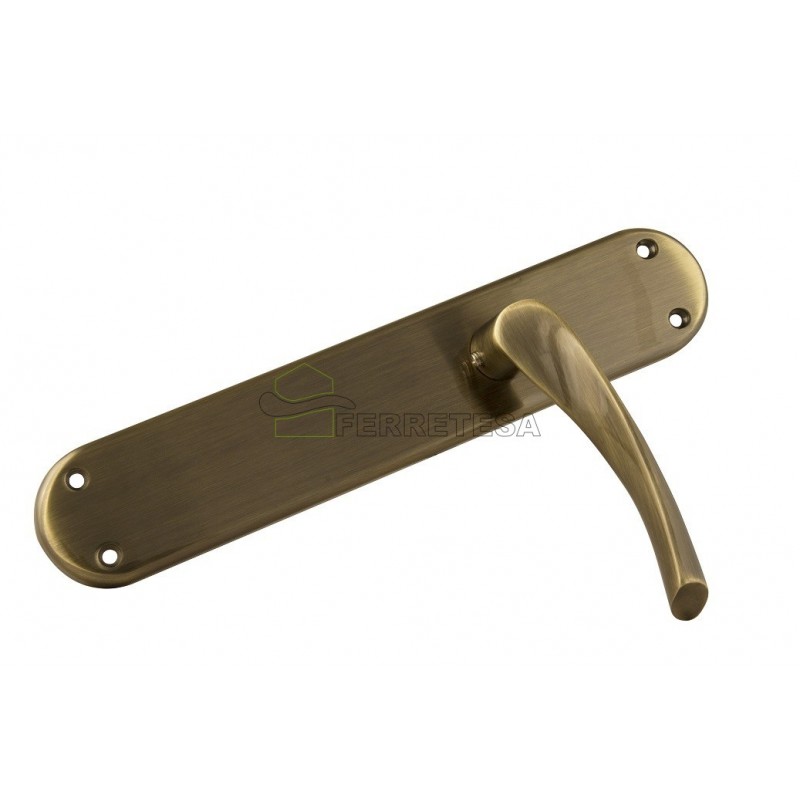 MANIVELA PLACA OLA BRONCE 4176 ZAMAK