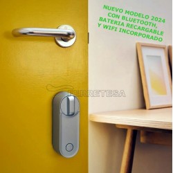 LINUS SMART LOCK L2 CON WIFI Y BLUETOOTH, PLATA