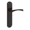 MANIVELA PLACA OLA NEGRO 4175 ZAMAK