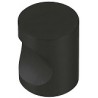 TIRADOR UÑERO 25mm INOX NEGRO