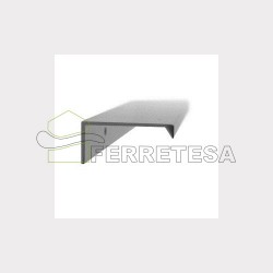 PERFIL TIRADOR 857 224/300mm ALUM BLANCO