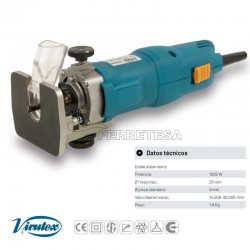 FRESADORA PERFILADORA FR192VG VIRUTEX
