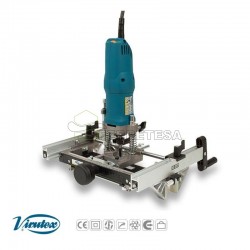 FRESADORA DE HERRAJES FR129VB 1000W + KIT PARA BISAGRAS INVISIBLES