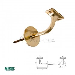 SOPORTE PASAMANOS C/DOWELL LT. PULIDO