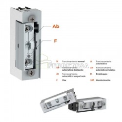 ABREPUERTAS ELECTRICO 54AbF 10-24v.AC/DC