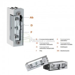 ABREPUERTAS ELECTRICO 54AbDF 10-24vAC/DC
