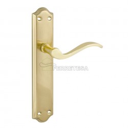 MANIVELA CON PLACA INDICO LATONADA