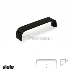 TIRADOR SENSE 135mm NEGRO MATE VIEFE