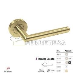 MANIVELA C/R Ø50 L RECTA...