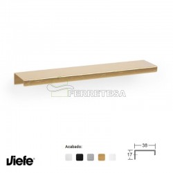 TIRADOR WAY 200mm LATON CEPILLADO VIEFE