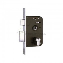 CERRADURA 600/80x50mm CANTO CUADRADO NIQUEL