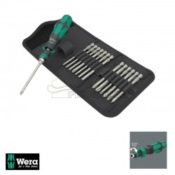 DESTORNILLADOR CARRACA KRAFTFORM KOMPAKT 838 SET PUNTAS 89mm,...