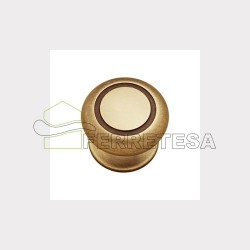 POMO 6715 25X20 mm CUERO CEPILLADO