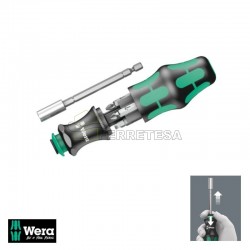 DESTORNILLADOR MANGO PORTA PUNTAS KRAFTFORM KOMPAKT 28 WERA