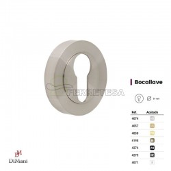 BOCALLAVE PASO C/R02 NIQUEL 4074 ZAMAK