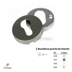 BOCALLAVE PASO PERA C/R02 Ø50 INOX 8100