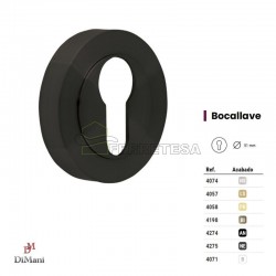 BOCALLAVE PASO C/R02 ALUM ANTRACITA 4274