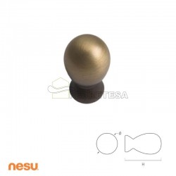 POMO 35615 15x15 CUERO CEPILLADO NESU