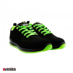 ZAPATO S1P METAL FREE NEGRO/VERDE LI 44