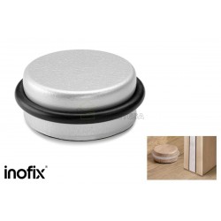 TOPE PUERTA ADHESIVO 2098 CROMO MATE INOFIX