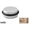 TOPE PUERTA ADHESIVO 2098 CROMO MATE INOFIX