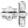 CERROJO 946-RP/80 UVE B.70mm NIQUEL