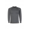 CAMISETA NICE STREHC GRIS/NEGRO T-L