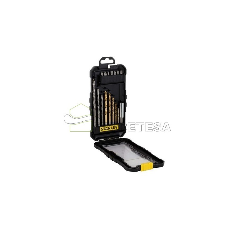 BROCAS 16 piezas(8 BROCAS+7 PUNTAS+ADPT)