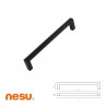 TIRADOR CUADRADO 875022 160mm NEGRO MATE