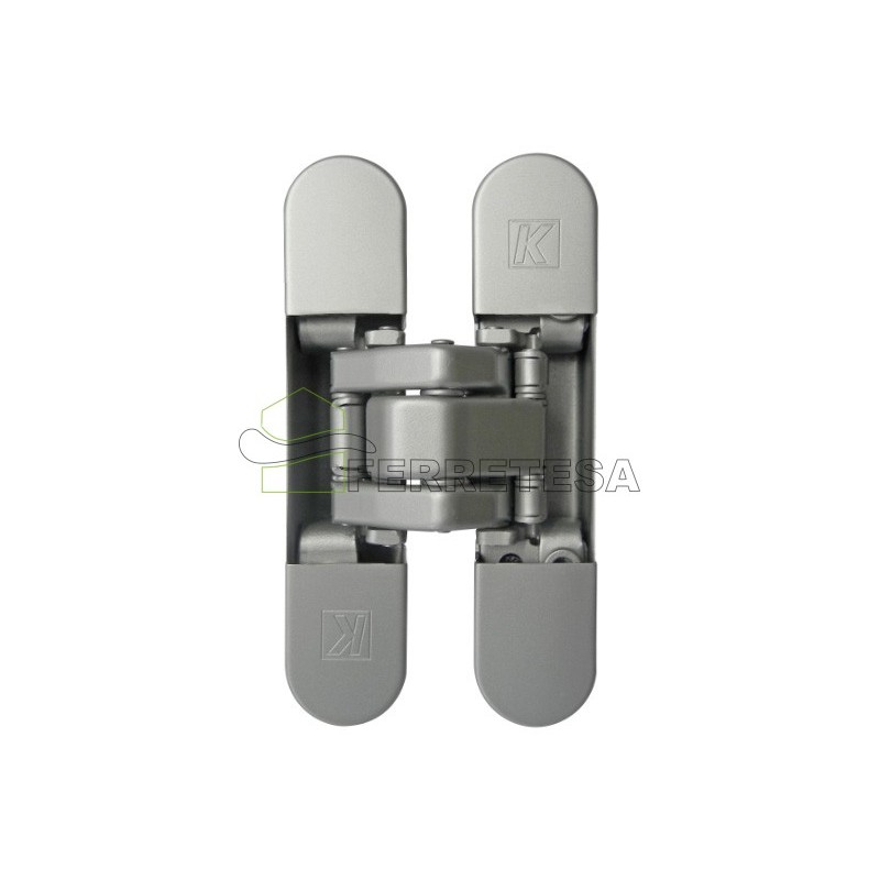 BISAGRA OCULTA K8060 ATOMIKA CROMO SATINADO