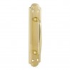 MANILLON PLACA OMEGA HIERRO LATON 6053
