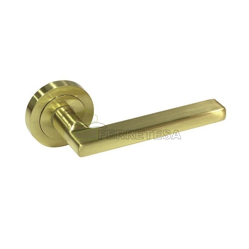 MANIVELA ELEGANT C/R02 ALUMINO DORADO