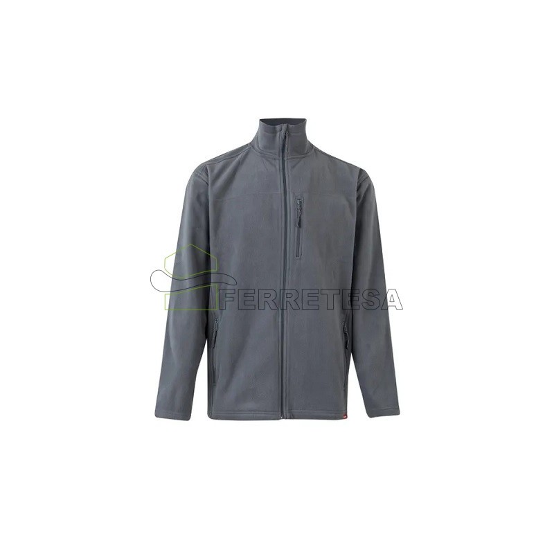 CHAQUETA FORRO POLAR GRIS T.XL