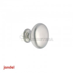 POMO SEMIBOLA 32mm CROMO MATE JANDEL
