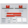 JGO.ACC. UNIKGLASS+/ROLLGLASS+ 100 KSC PLATA V10/12