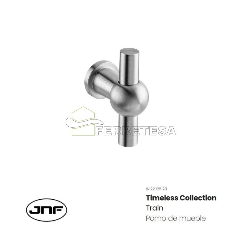 TIRADOR MUEBLE IN.22.125.20 AC. INOX SAT