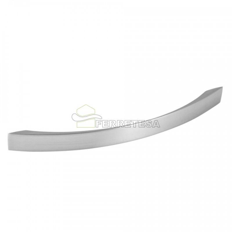 TIRADOR DEMA 128mm NIQUEL SATINADO