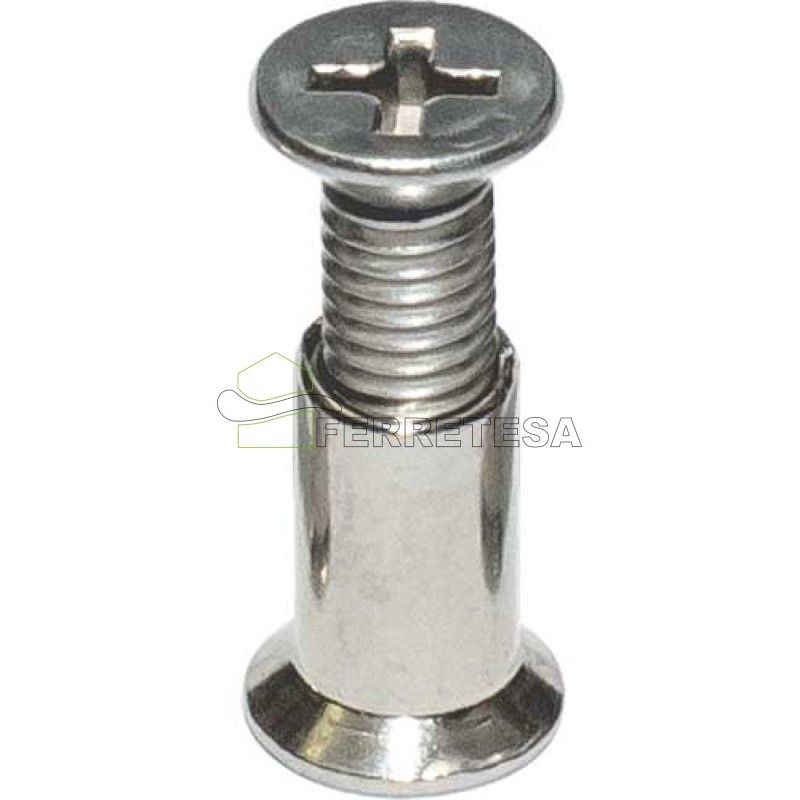 TORNILLO FENOLICOS, PASANTE 12-16mm.INOX