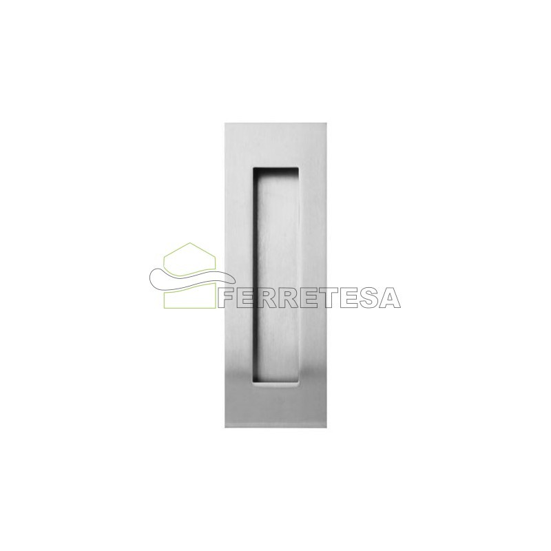 CAZOLETA EMBUTIR RECTANGULAR 150x51 INOX