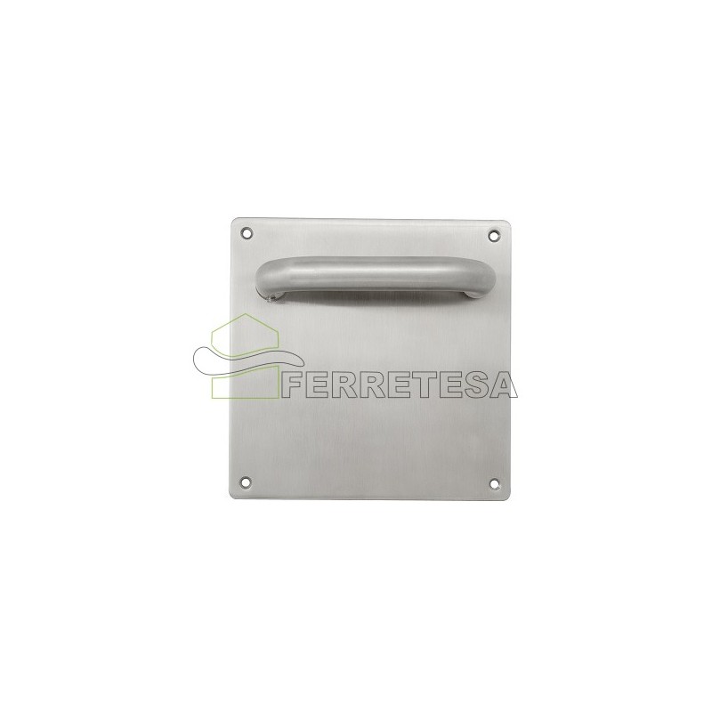 MANIVELAS  PL.170x170 "U" AC.INOX 304
