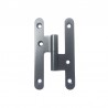 PERNIO 100x57 S/REM DCHA INOX NEGRO