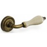 MANIVELAS BRONCE ENVEJ.P-143 Ø50mm PORCELANA CRAQUELE