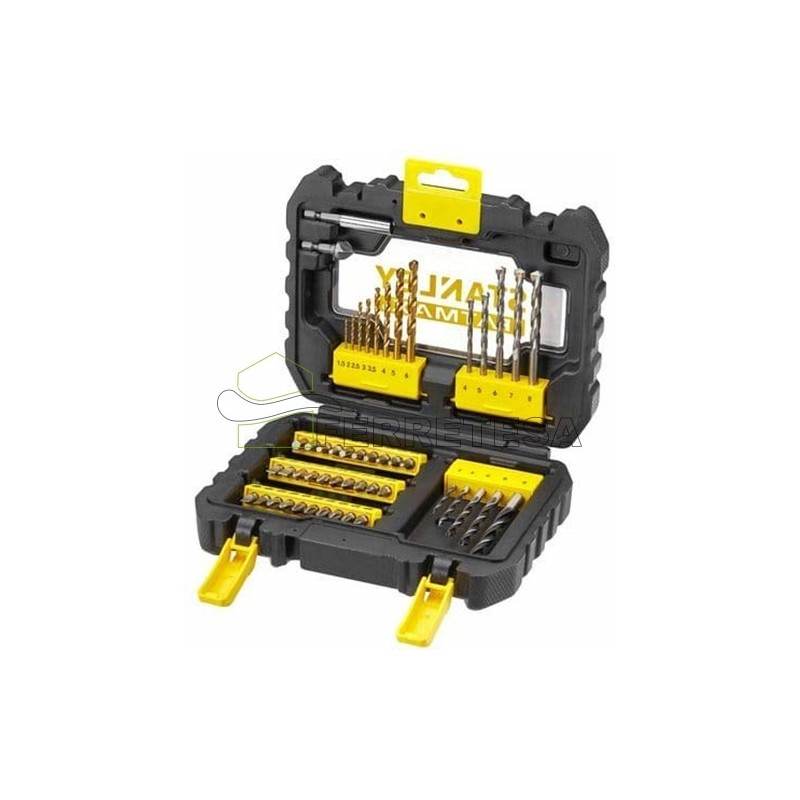 KIT BROCAS Y PUNTAS ATORNILLAR 50Pz.