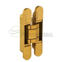 BISAGRA 3D AJUSTABLE INVISIBLE “GOLD ”