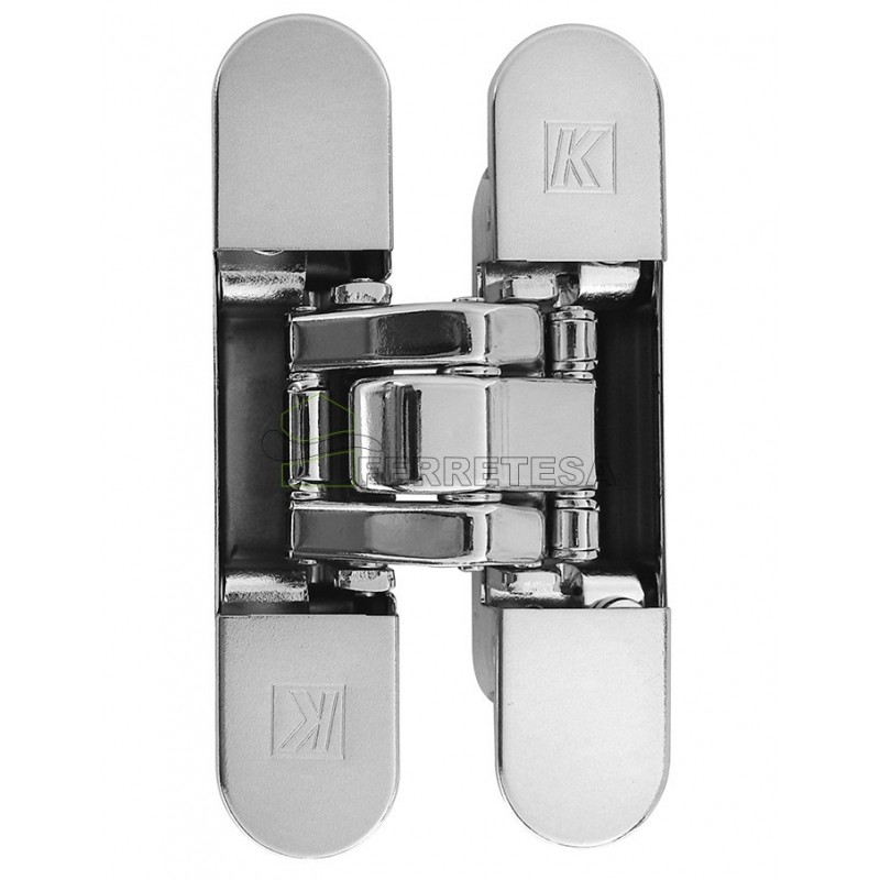 BISAGRA OCULTA K8080 CROMO SATINADO