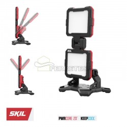PROYECTOR DOBLE LED A BATERIA 3157 SKIL