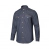 CAMISA DENIM/ LARGA VAQUERA T. S