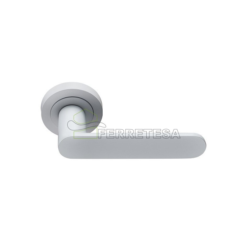 MANIVELA VEGA C/R02 ALUMINIO BLANCO 4264
